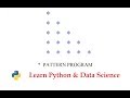 Python Pattern Program - Print stars in Right triangle the Pythonic way