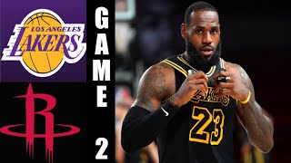 Los Angeles Lakers vs Houston Rockets| Full 1st Quarter| Game 2| NBA Playoffs