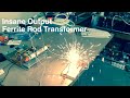 Insane Arc from Ferrite Rod Transformer (@SciTubeHD)