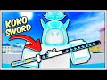 Koko Sword and Control Fruit Gives Range HACKS... (Roblox Bloxfruit)