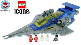 LEGO Icons 10497 Galaxy Explorer - LEGO Speed Build Review