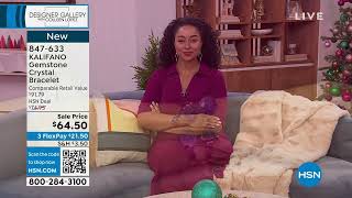 HSN | Designer Gallery with Colleen Lopez Jewelry - Kalifano 09.29.2023 - 04 PM