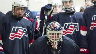 2017 U18MWC: USA Edges Past Russia 5-4