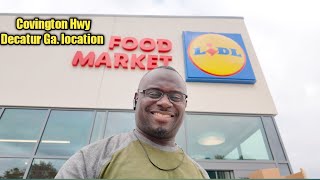 Shopping LIDL for the First time in Atlanta's Stonecrest: My Honest first impression!