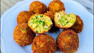 Broccoli Cheese Balls | Cheese Balls | Cheesy Snacks That Kids Will Love