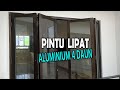 Bahan Bahan Pembuatan Pintu Lipat Aluminium