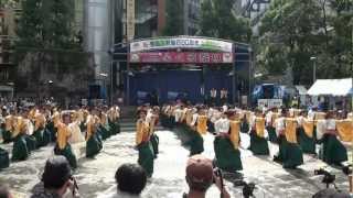 「おどりんちゅ」　東京よさこい2012 前夜祭　西口公園