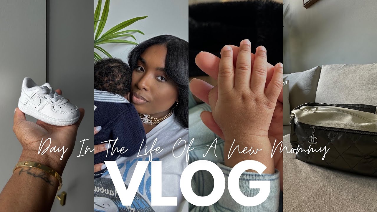 Day In The Life Of A First Time Mom Youtube