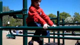 Ivan Monkey bar trick 2