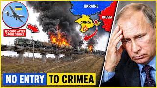 UNBELIEVABLE: Russian Train carrying S-400 systems Blown Up by Ukrainian Drones. | Ukraine War