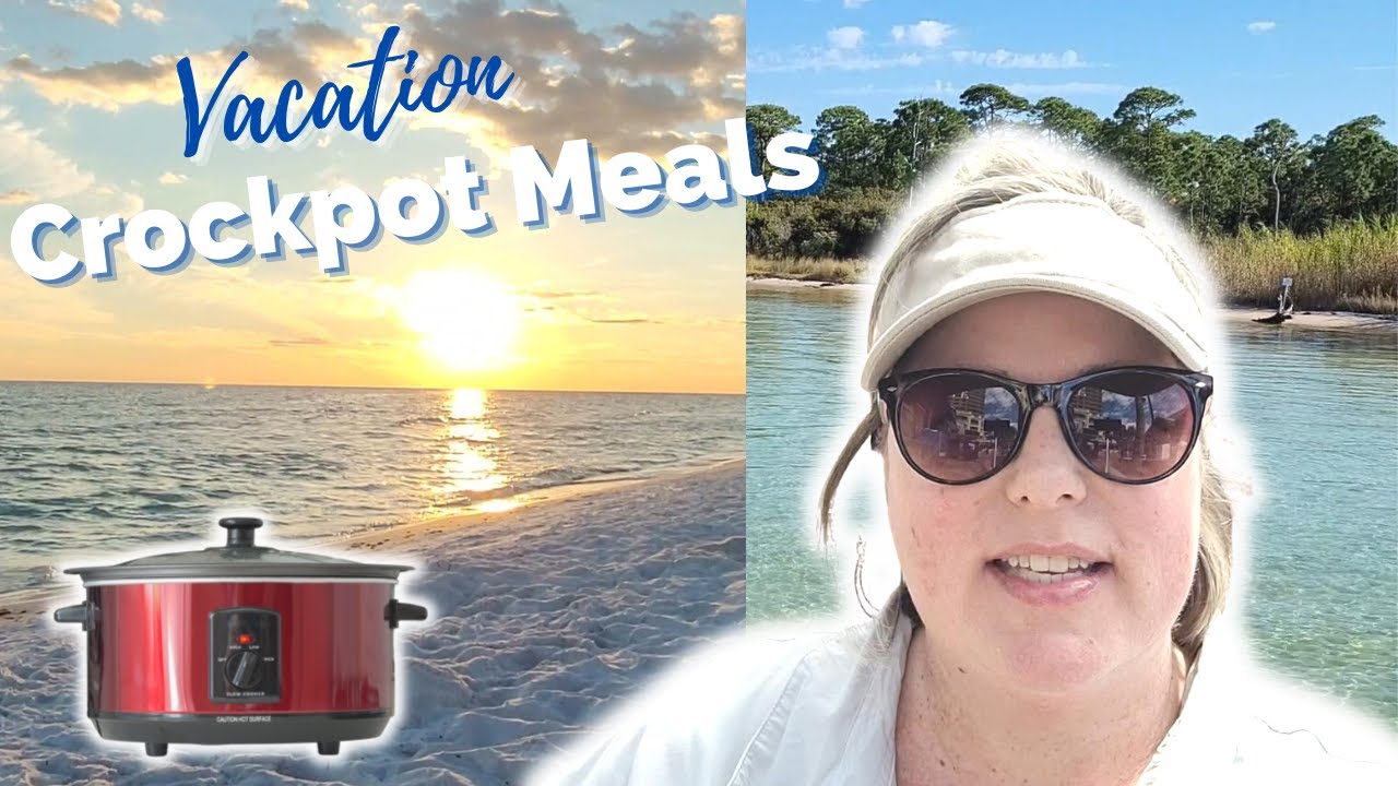 Dump and Go Crockpot Recipes | How To Cook CHEAP & QUICK Vacation Meals | Easy Slow Cooker Meals