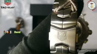 ⏳Tag Heuer Unboxing watch for men🧭Set Chronograph⌚️Set time ⏲️ and date 📅