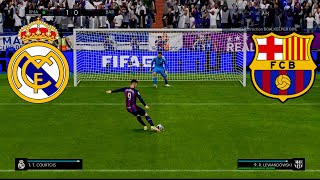 La Liga | REAL MADRID vs BARCELONA | [Penalty shootout] FIFA 23