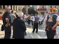 comienza la ofrenda de fallas a la mare de deu dels desamparats