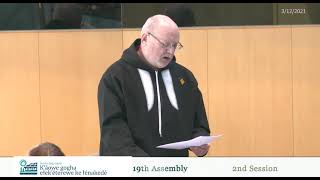 19th Assembly, 2nd Session, Day 70- Sahtúotʼı̨nę Yatį́ / North Slavey Interpretation 12MARCH2021