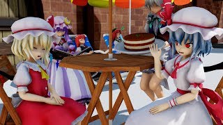 【東方MMD】紅魔館は今日も平和です【MMD紙芝居短編集①　全6話+おまけ】