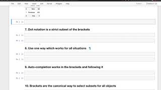 10 Reasons to use brackets to select a pandas DataFrame column and NOT dot notation