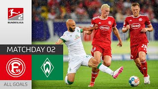 Crazy last minutes | Düsseldorf - Bremen 2-3 | All Goals | Matchday 2 – Bundesliga 2 - 21/22