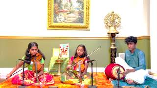 SadhVe Sisters Violin concert Aug 2022