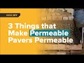 How Permeable Pavers Work