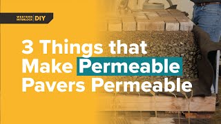 How Permeable Pavers Work