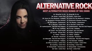 Best Alternative Rock Songs Of 90s 2000s - Linkin park, Creed, AudioSlave, Hinder, Evanescence