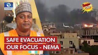 'Process Has Begun', NEMA Confirms Planned Evacuation Of Over 2,000 Nigerians Through Cairo