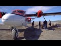 herschel island twin otter landing and takeoff