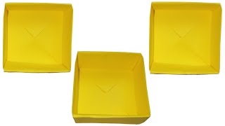 How To Make Origami Box Easy Steps |Make Easy Origami