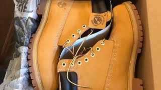 Timberland boot wheat NB unboxing #19