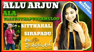Sittharala Sirapadu | #AlaVaikunthapurramuloo Scene Reaction | Allu Arjun Reaction || PRAGATI PAL