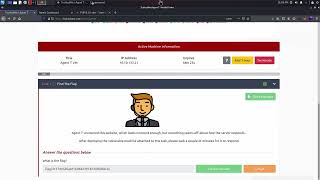 TryHackMe Agent T walkthrough