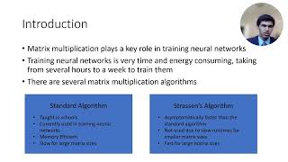 Parth - Optimizing Matrix Multiplication Algorithms
