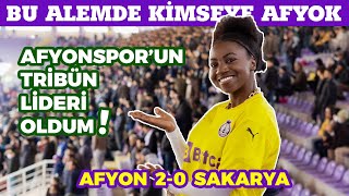 Afyonspor'un tribün lideri oldum: Bu alemde kimseye AFYOK! [Afyonspor-Sakaryaspor]