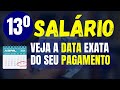 13º SALÁRIO DO INSS | VEJA A DATA EXATA DO SEU PAGAMENTO