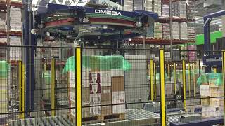 Atlanta Omega Rotating Ring Palletwrapper Stretch Wrapping Machine from CPS Packaging