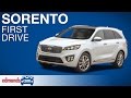 2016 Kia Sorento First Drive