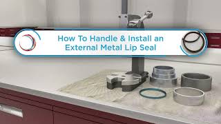 Support To The End: Omniseal Solutions' Omniseal® EXTERNAL Metal Lip Seal Installation