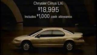 Chrysler Cirrus LXI Car Commercial (1999)