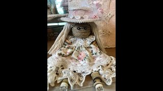 Button Doll Tutorial Part 1-2-3 Watch to only 1:01 min.