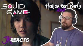 Squid Game REACTION 2x2: Halloween Party