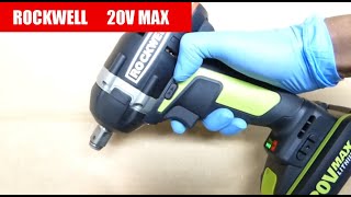 Rockwell/WORX Brushless 20V 1/2  Impact Wrench Review