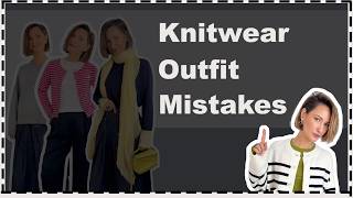 5 Sweater Mistakes Making Your Outfits Look Frumpy