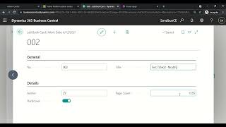 Test video: Dynamics 365 Business Central: Customizing an Integration with Microsoft Dataverse