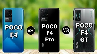 POCO F4 Vs POCO F4 Pro Vs POCO F4 GT || full comparison || Specs || Price | Viraj Tech