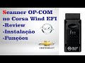 Scanner Opcom | Para veículos GM/Chevrolet e Opel | Testes no Corsa Wind EFI | Canal do Leandro