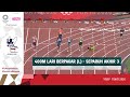 400M LARI BERPAGAR LELAKI | SEPARUH AKHIR 3 | SUKAN OLIMPIK TOKYO 2020