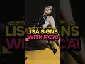 BLACKPINK Lisa Signs with RCA Records