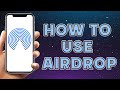 How To Use Airdrop | How To Use Airdrop on iPhone or iPad