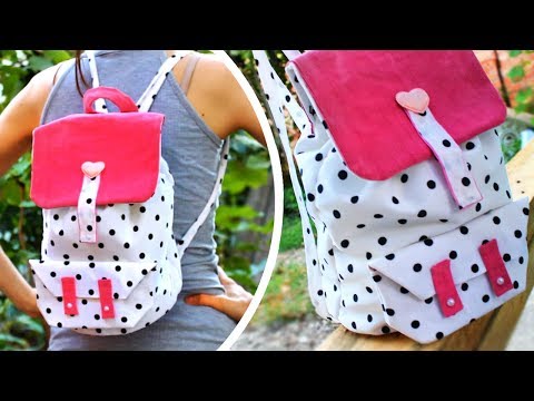 DIY BACKPACK TUTORIAL WITH POCKET DESIGN FROM SCRATCH STEP BY STEP DIY BACKPACK TUTORIAL WITH POCKET DESIGN FROM SCRATCH STEP BY STEP
